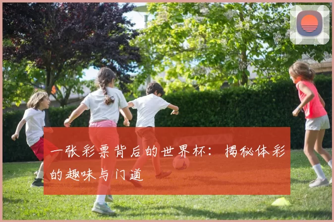 一张彩票背后的世界杯:揭秘体彩的趣味与门道